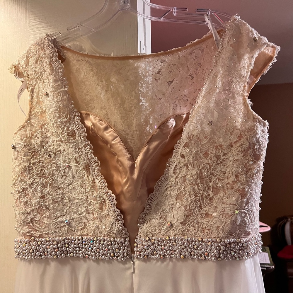 Sherri Hill White Dress